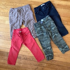 2T pants - bundle of 4!